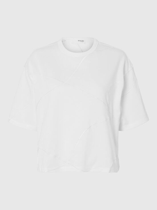 SELECTED FEMME BIO KOKVILNAS TOPS L IZMĒRS